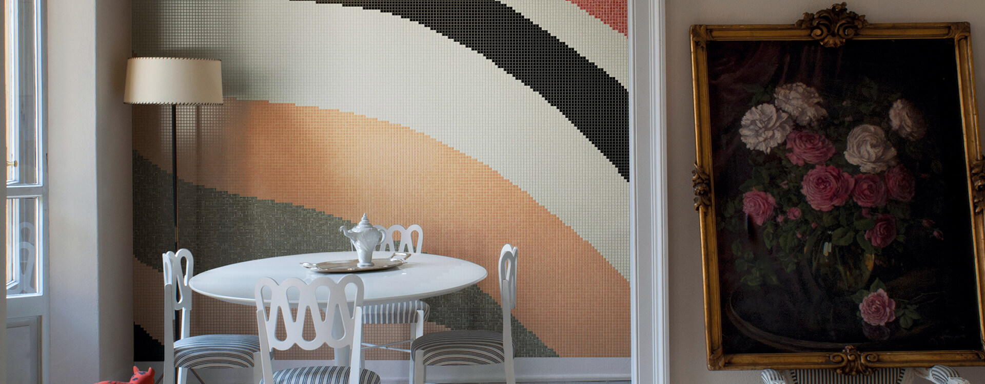 Emilio Pucci and Bisazza Go Pop with Vivid Tile Mosaics